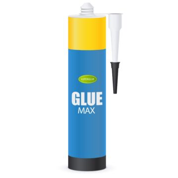 Glue Max Silikonkleber Kartusche, 250 ml