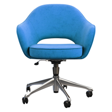 Office swivel chair "Nebraska" - blue