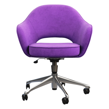 Office swivel chair "Nebraska" - purple