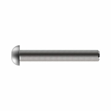Pan head screw chrome-plated steel M4 x 30