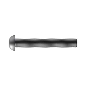 Pan head screw nickel plated steel