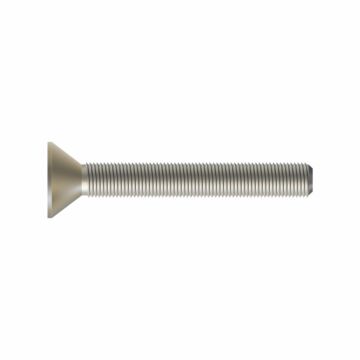 Countersunk head screw galvanized steel M8 x 55